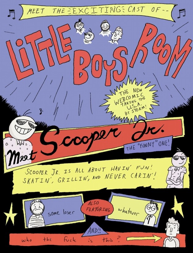 The Exciting Cast of Little Boys Room!